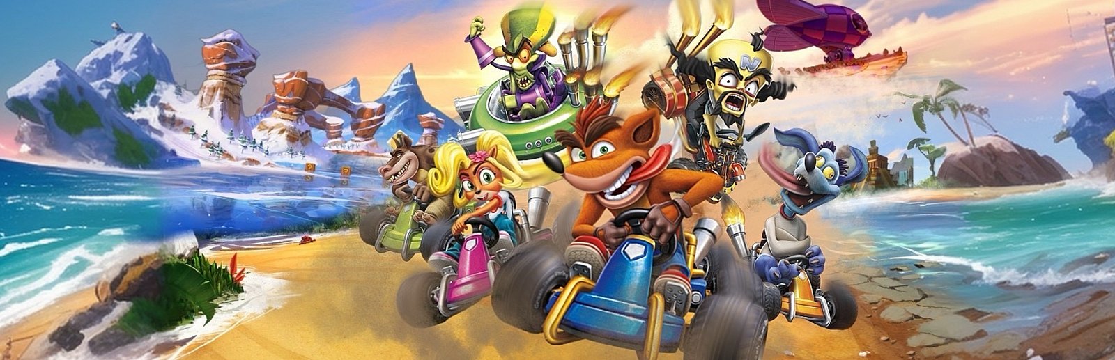 Crash Kart Banner